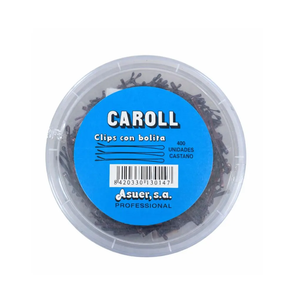 Asuer Horquilla con bolita Caroll Castaño 400uds Asuer Horquilla con bolita Caroll Castaño 400uds